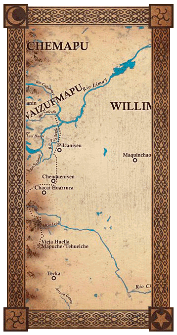 mapa mapuche reducido